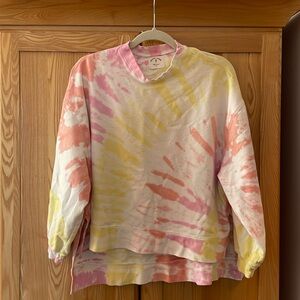 Electric & Rose Pastel Tie Dye Sweatshirt